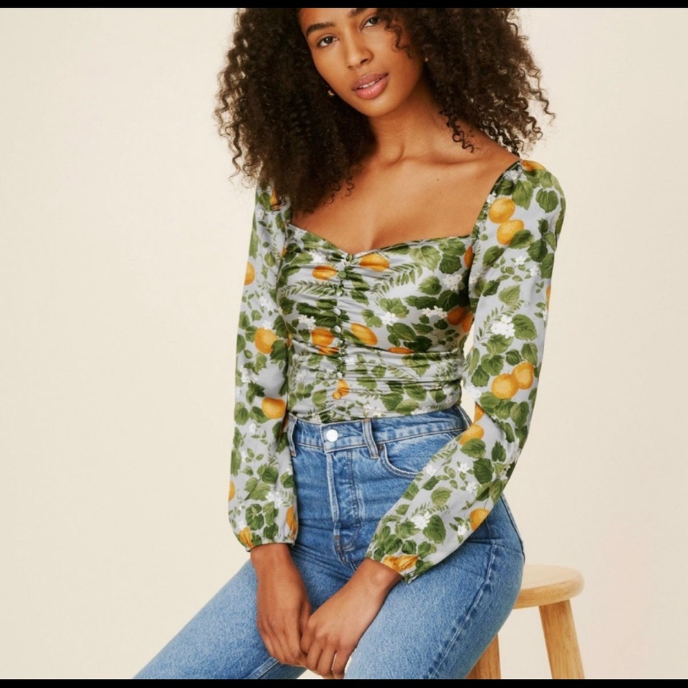 Reformation Sweetzer Top - new with tags NWT